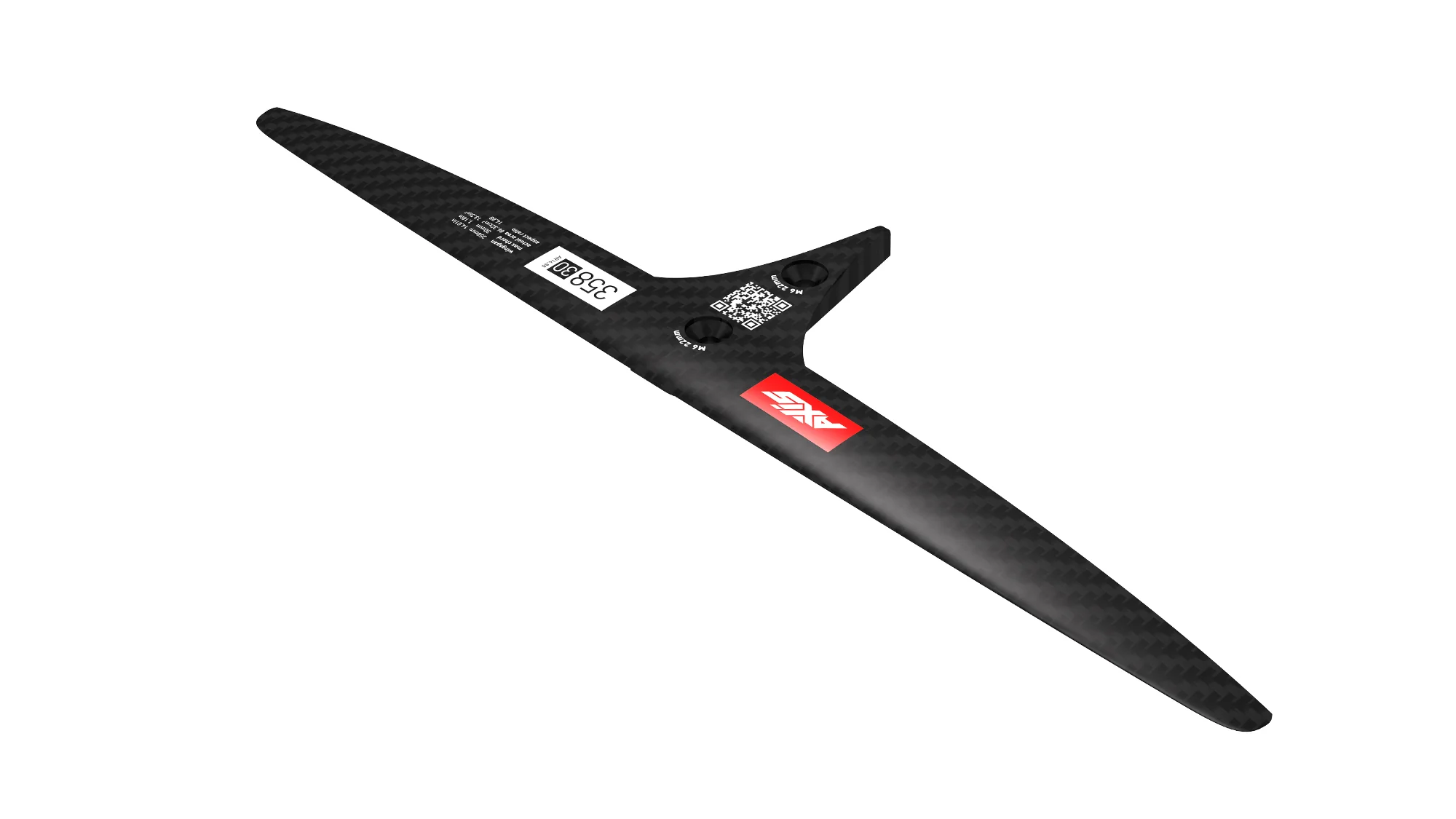AXIS SKINNY - 358/30 ULTRA High Modulus Carbon Rear Hydrofoil wing