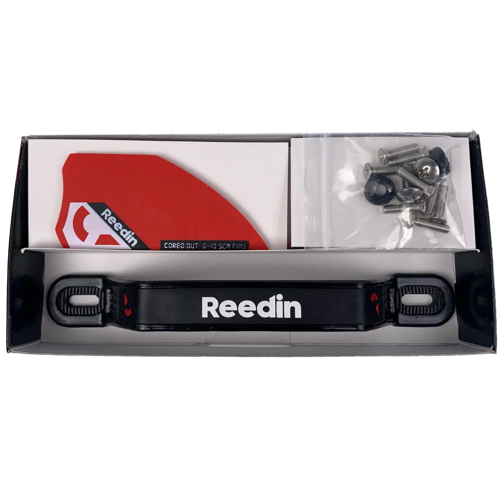 REEDIN Cored-out fin set Red 5cm