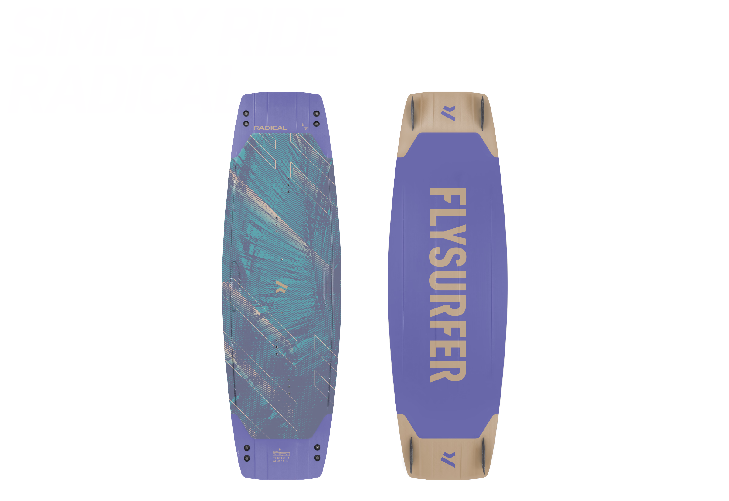 Flysurfer RADICAL 9 Kiteboard 2026 twintip boards