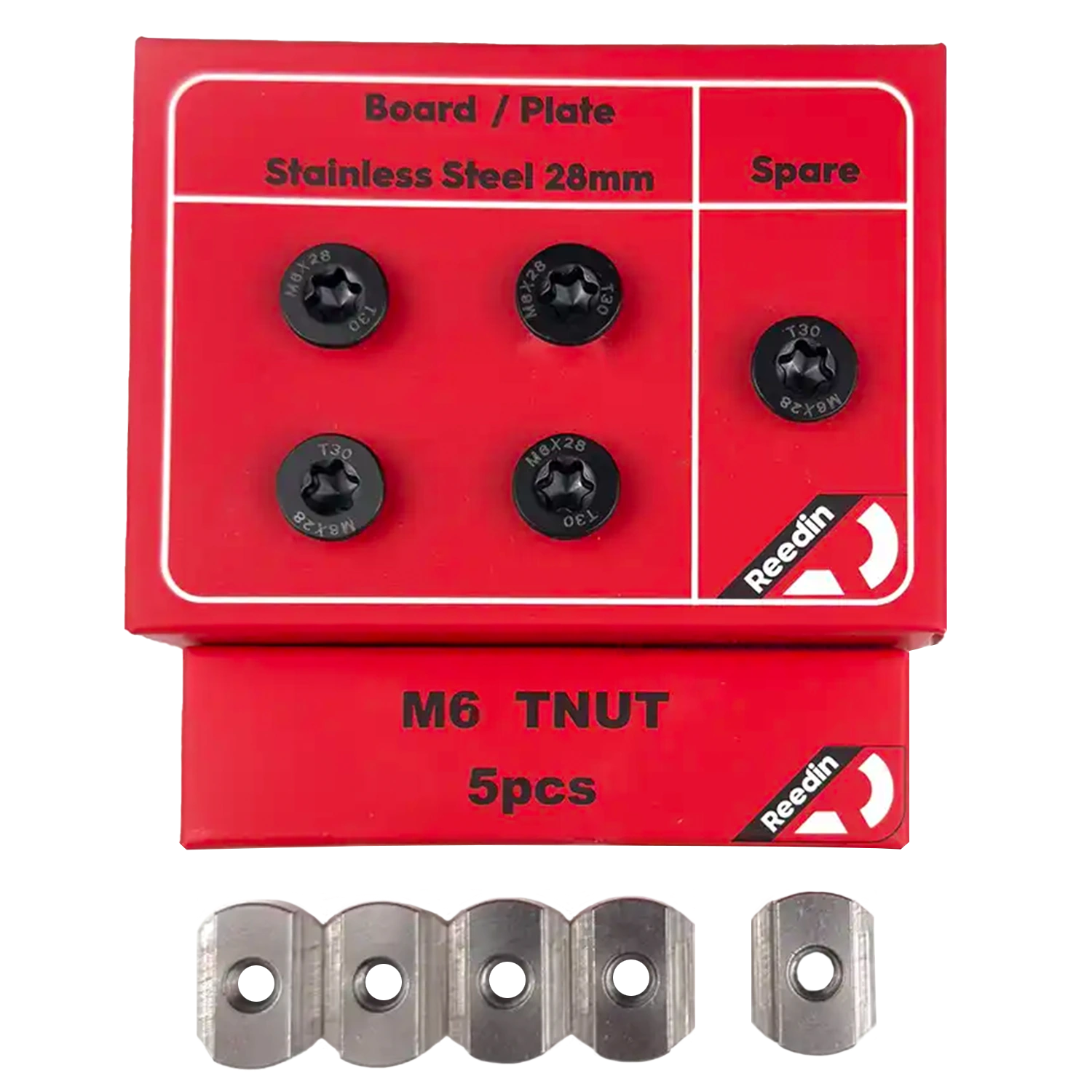 REEDIN Screws + T-Nut set for Alu mast