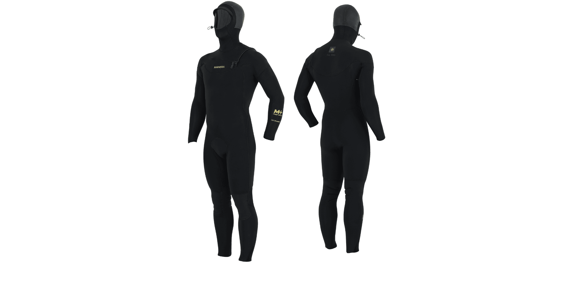 MANERA Magma steamer Hooded - 5.4.3mm  FZ Wetsuit