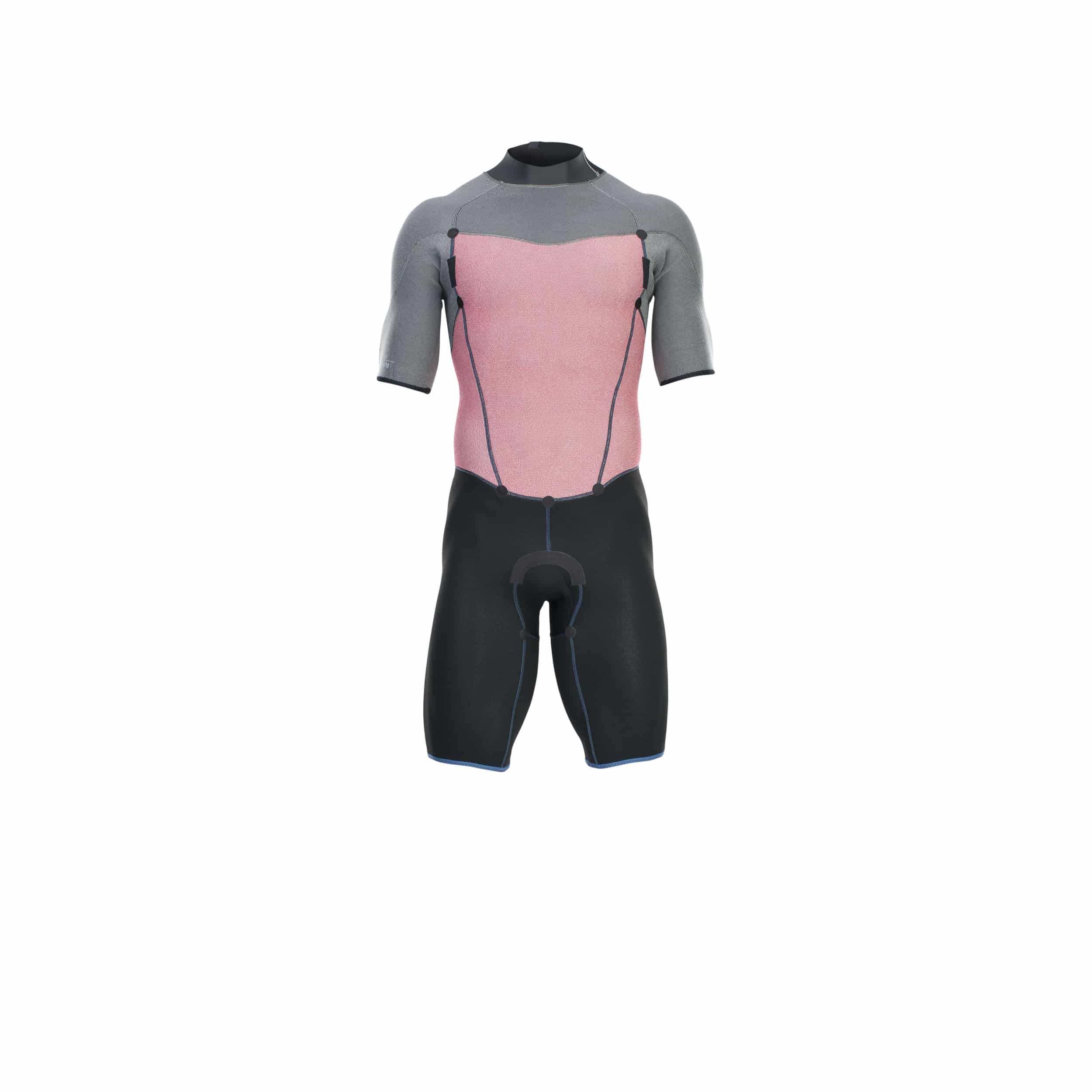 ION Element 2/2 Shorty Kurzarm Backzip Wetsuit Men 2024